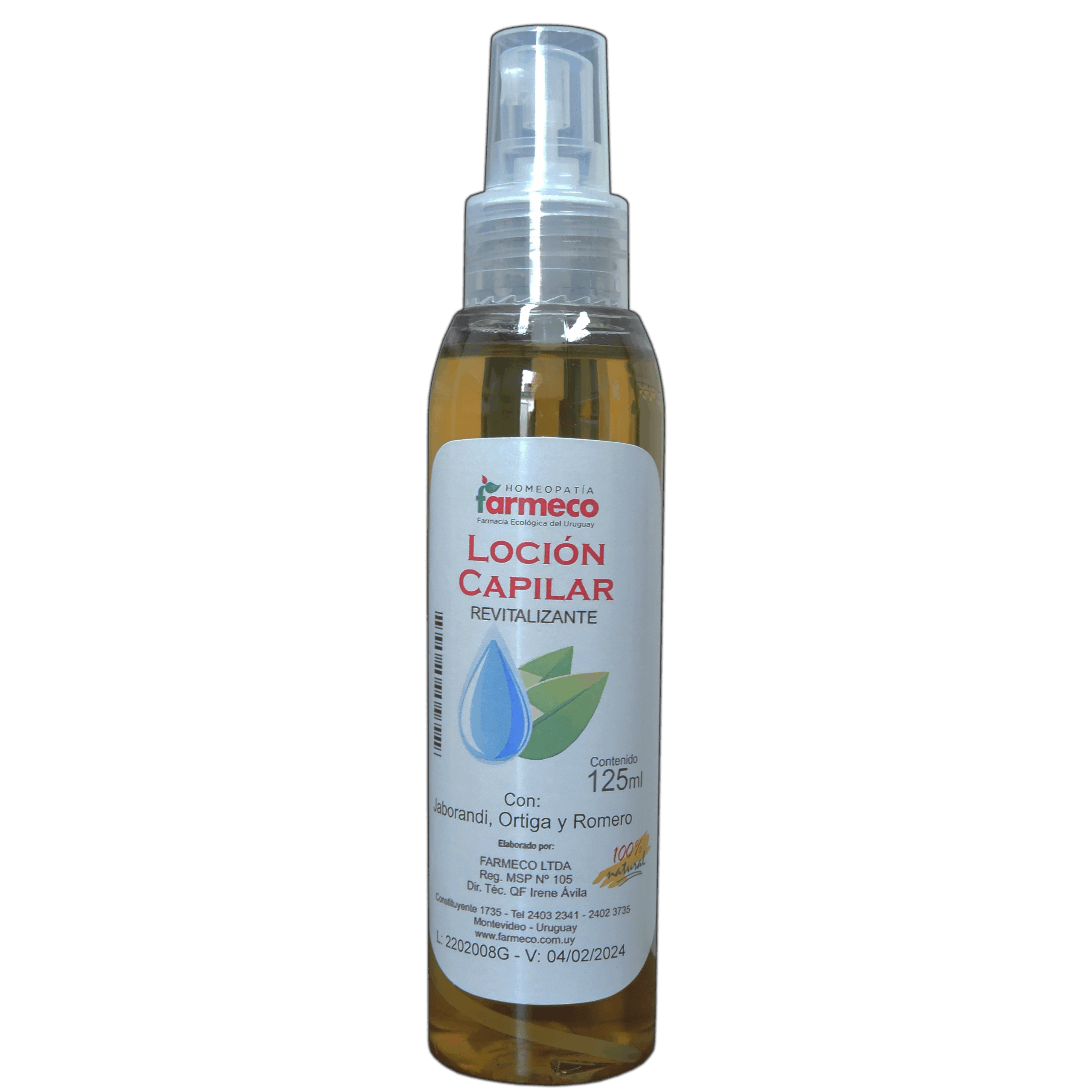Caída de Cabello - Locion Capilar Farmeco 125 mL